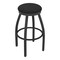 Holland Bar Stool Co 30" Swivel Bar Stool, Pewter Finish, Graph Coal Seat 80230PW018 - alternate 1